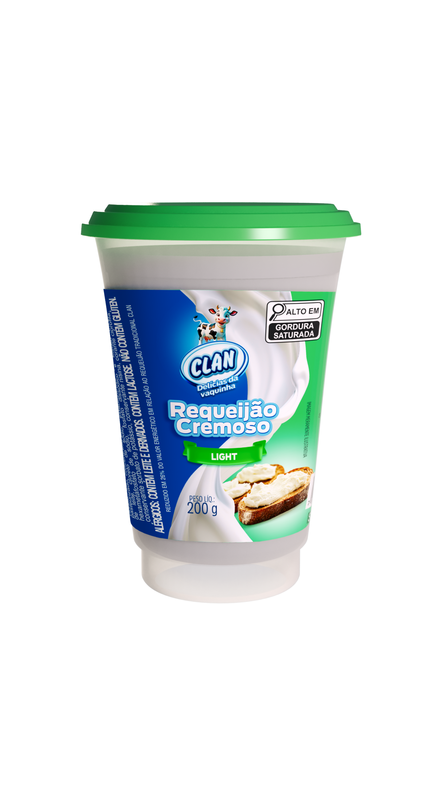 Requeijão light - 200g - câmera 1
