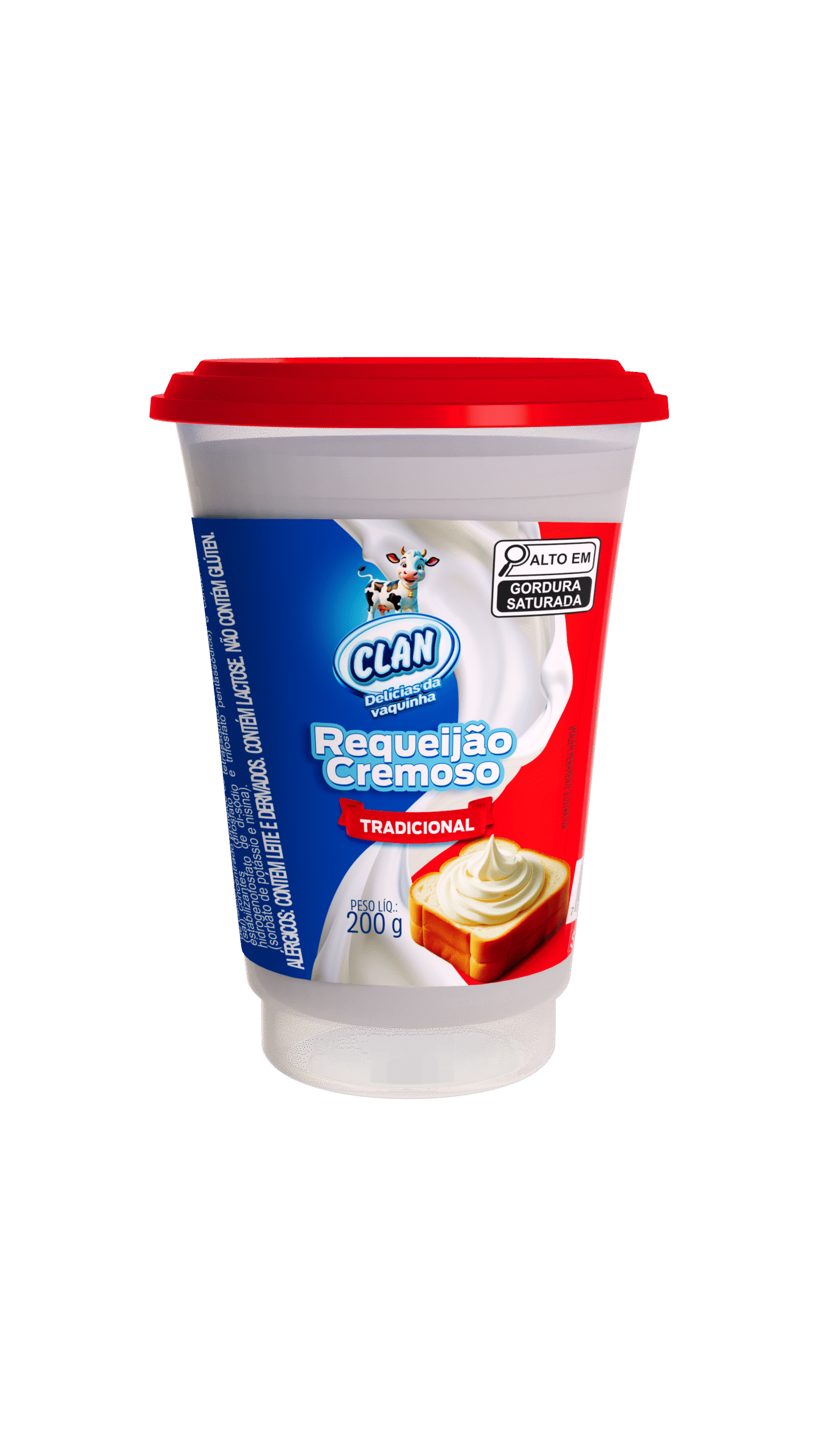 Requeijão tradicional - 200g - câmera 1